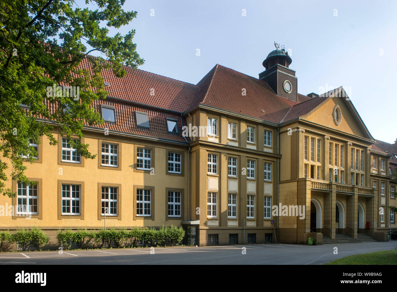 Deutschland, Ruhrgebiet, Kreis Recklinghausen, Datteln, Rathaus Foto Stock