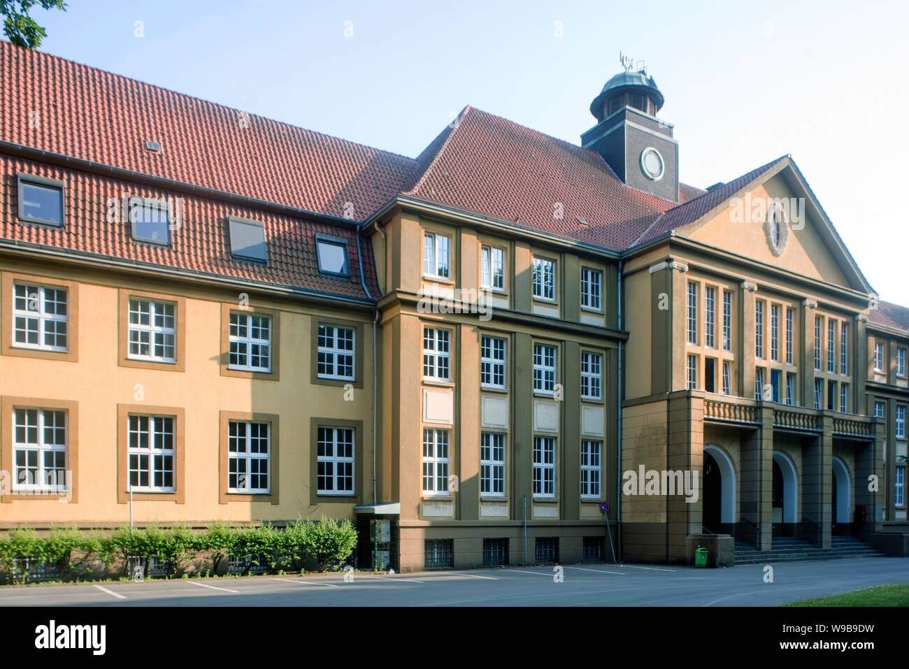 Deutschland, Ruhrgebiet, Kreis Recklinghausen, Datteln, Rathaus Foto Stock