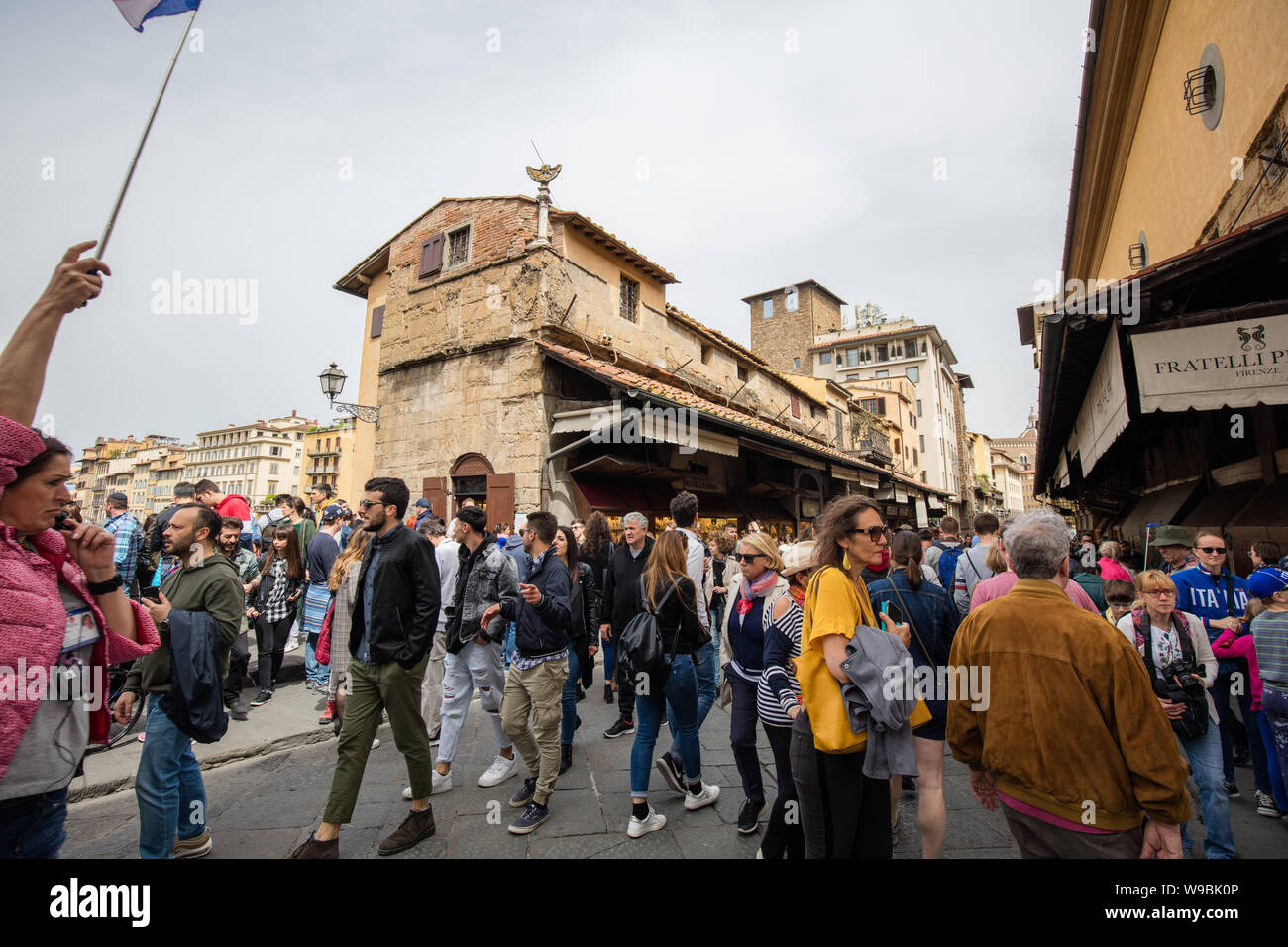 Firenze, Italia - 20 Maggio 2019: Ponte Vecchio, Firenze , Italia Foto Stock