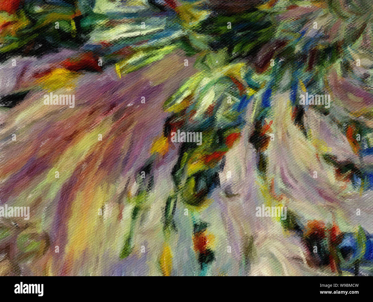Surreale frattale grafica di sfondo. Elementi creativi opere d'arte. Digital arte moderna. Le grandi dimensioni del modello di stampa. Fantasia multicolore astrazione. Te Foto Stock