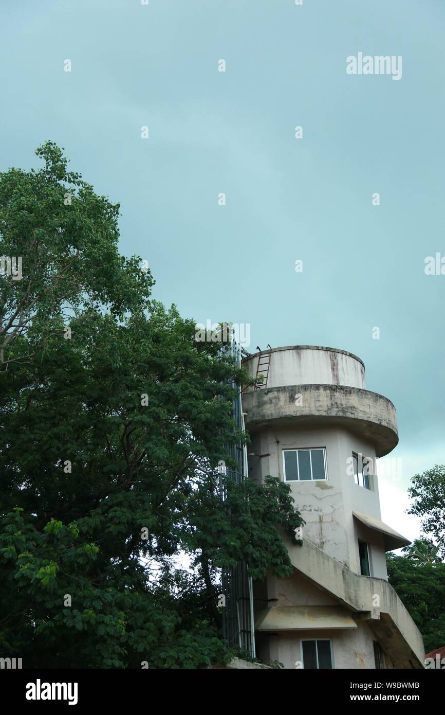 Questa foto ha preso dalle aree profonde villaggi di Kerala artificiale-made bellezza che rappresenta lo sviluppo del villaggio Kerala e la bellezza della natura e. Foto Stock