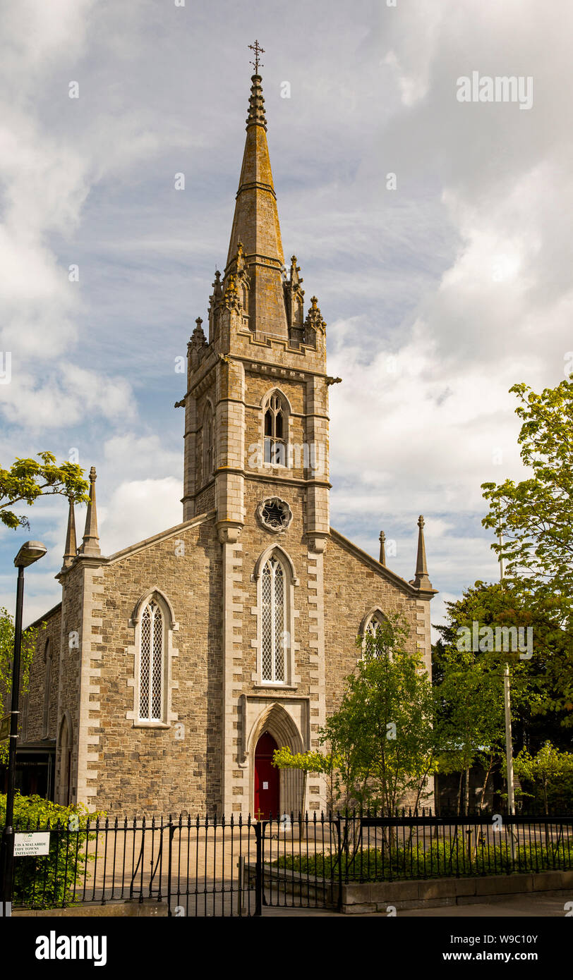 Irlanda, Co Dublin, Malahide, Dublin Road, San Silvestro chiesa cattolica Foto Stock