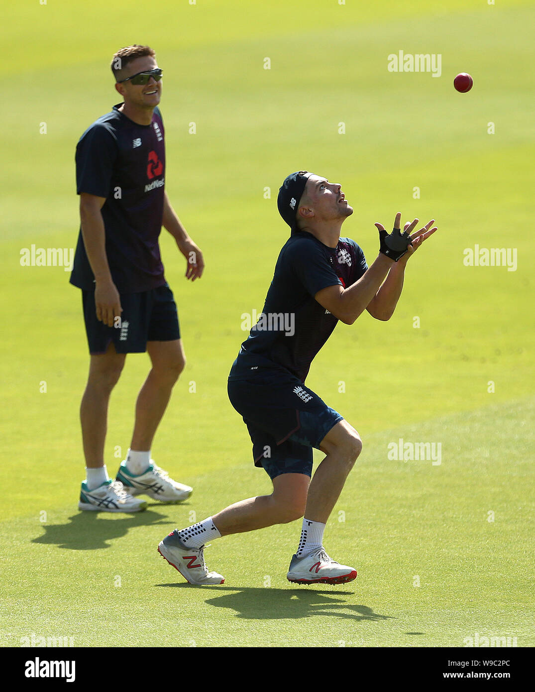 L'Inghilterra del Rory brucia durante una sessione di reti a Lord's, Londra. Foto Stock