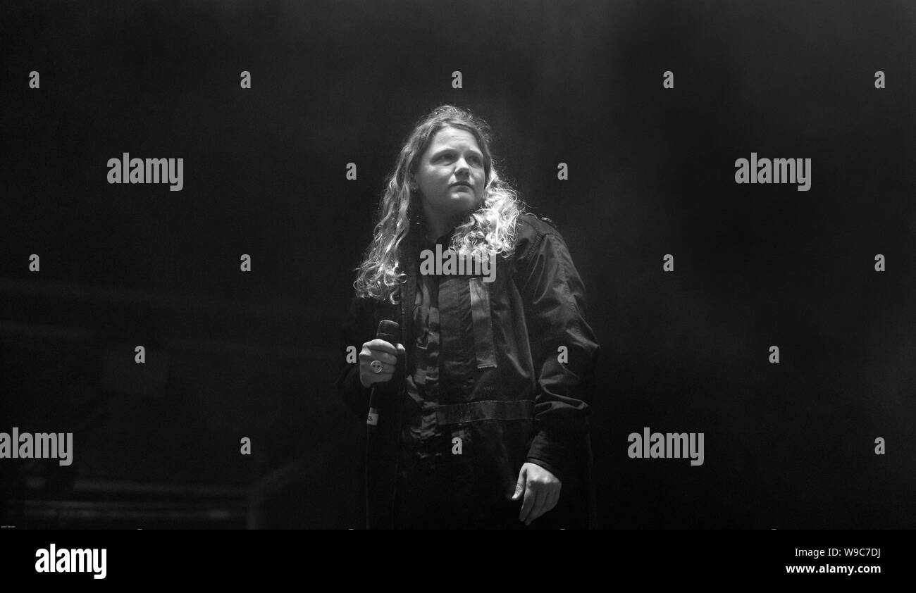 Kate tempest giocando larmer tree festival 2019 Foto Stock