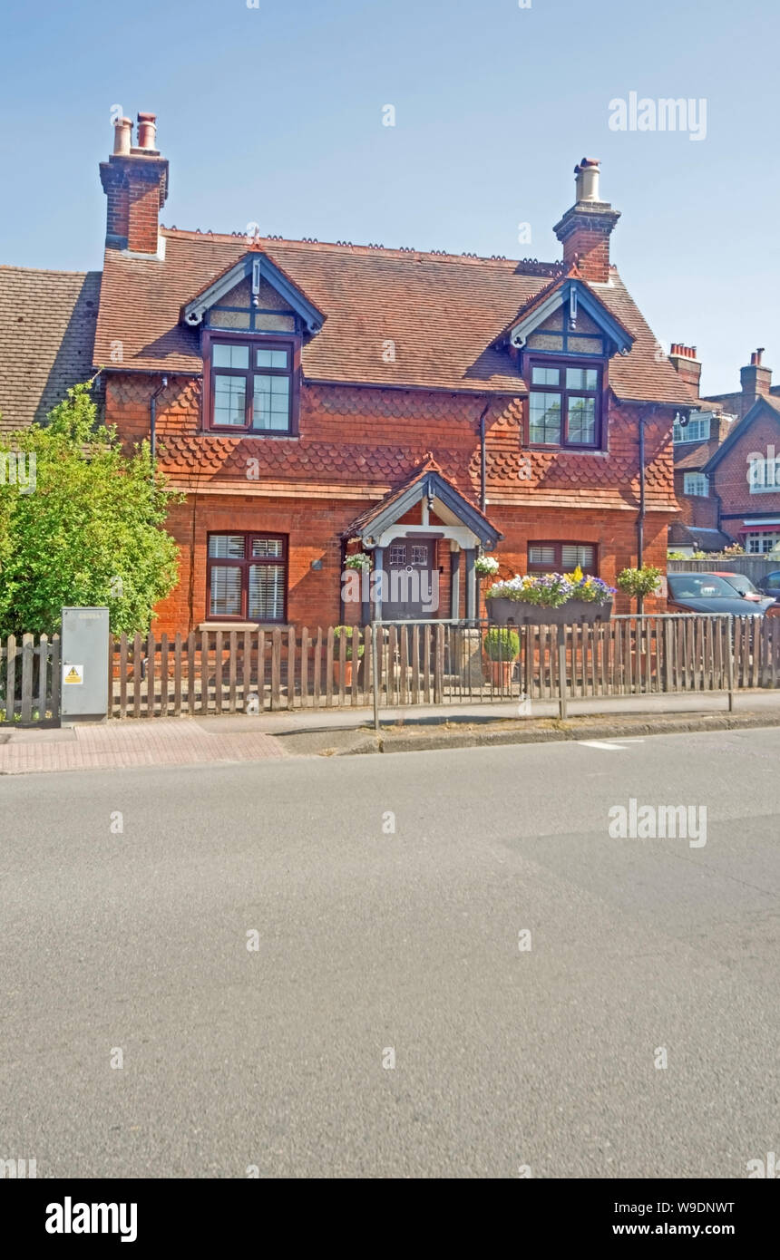 Guarnizione Casa di villaggio Kent Foto Stock