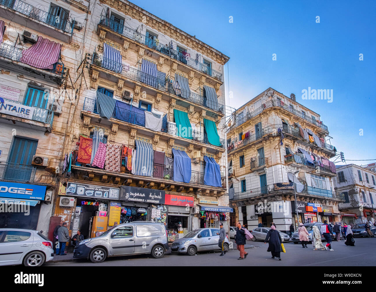 Algeria, Algeri, Bab El Oued District Foto Stock