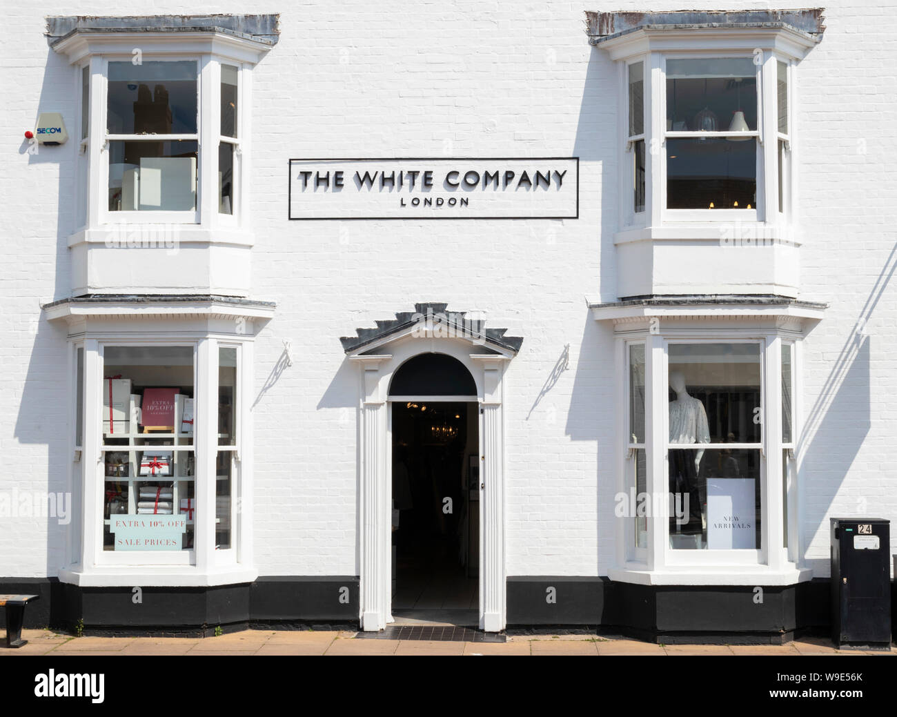 Il white company store front Stratford-upon-Avon centro Stratford upon Avon Warwickshire England Regno Unito GB Europa Foto Stock