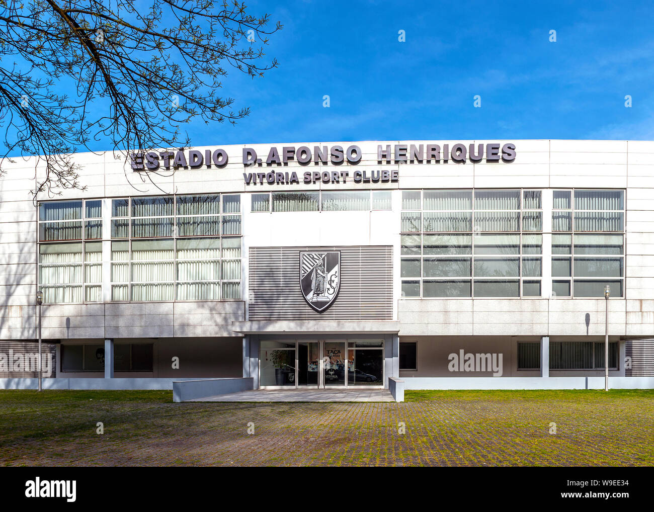 D.Afonso Henriques Stadium. Guimaraes, Portogallo Foto Stock