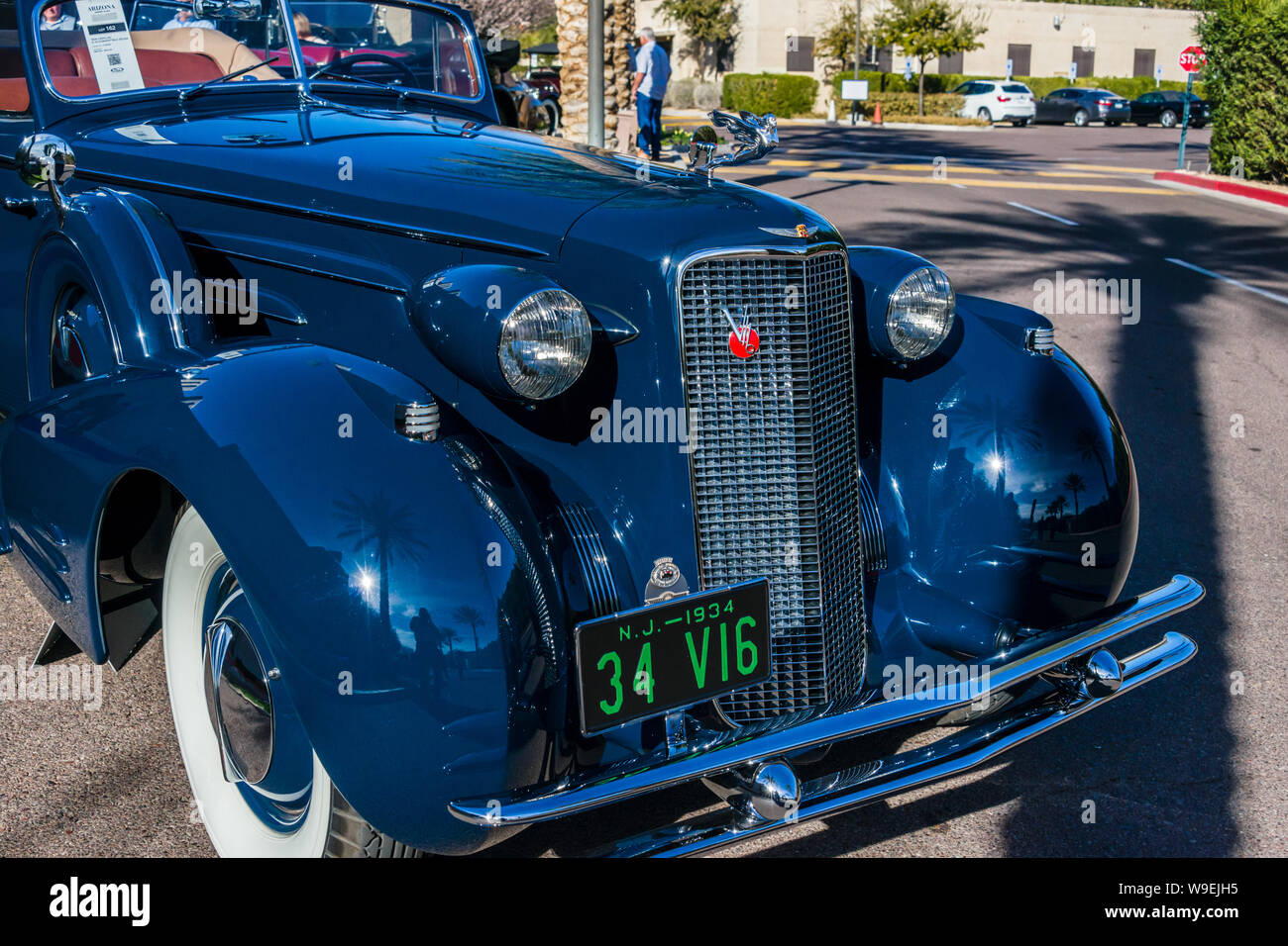 RM Sotheby's (ex RM Auctions) 1934 Cadillac V-16 convertibili Foto Stock