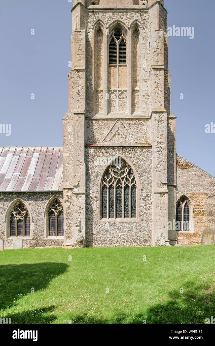 St Mary, Snettisham, Norfolk Foto Stock
