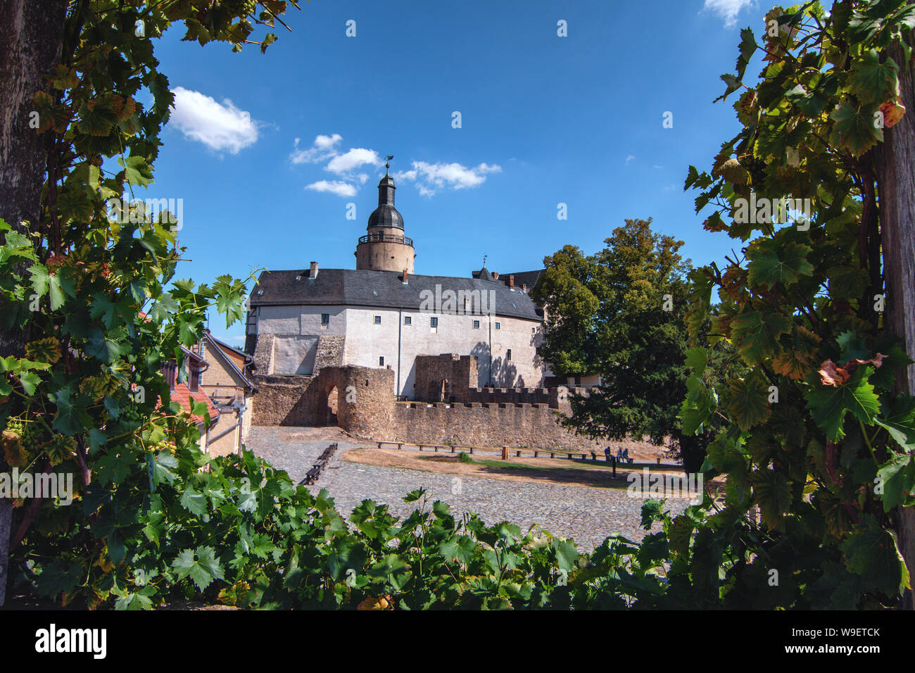 Castle Falkenstein nel Harz Foto Stock