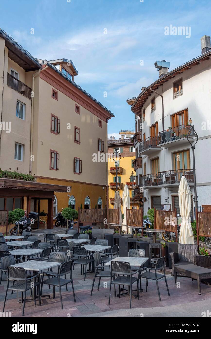 Cortina dAmpezzo in Italia Foto Stock