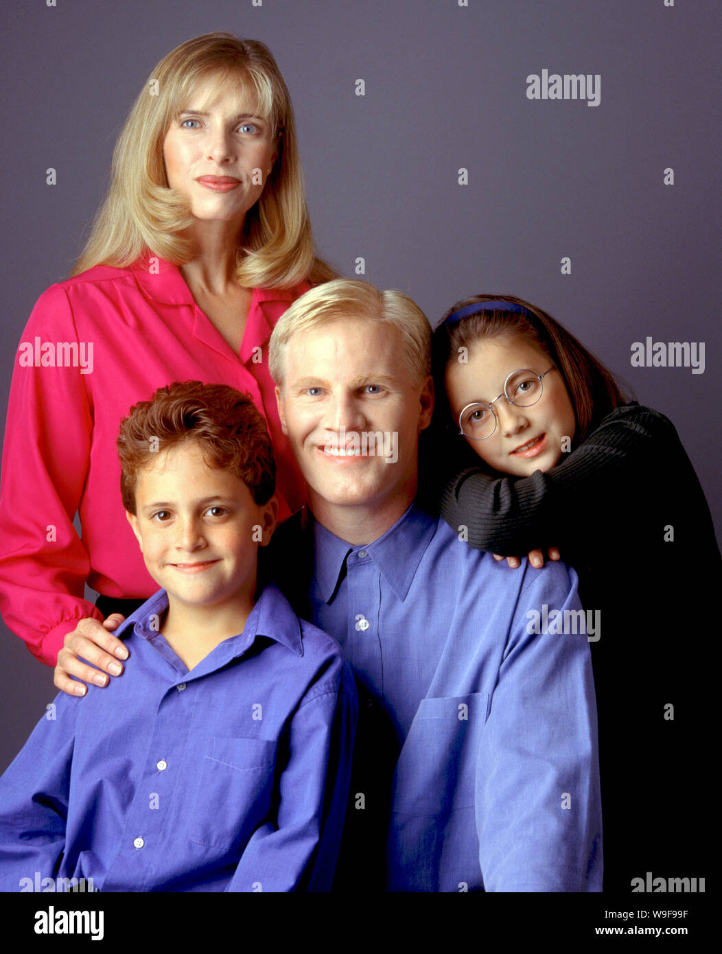 Ritratto di famiglia Foto Stock