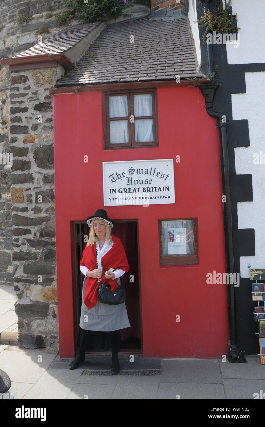 Quay House, Conwy, Galles del Nord, Regno Unito Foto Stock