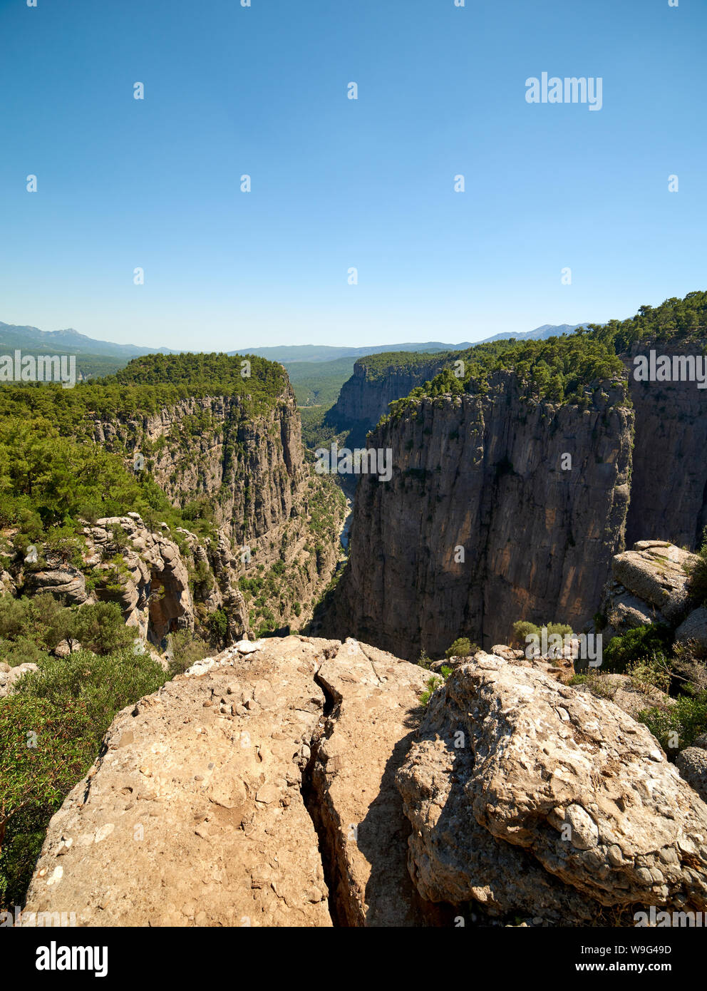 Tazi Canyon in Antalya sulla giornata di sole Foto Stock
