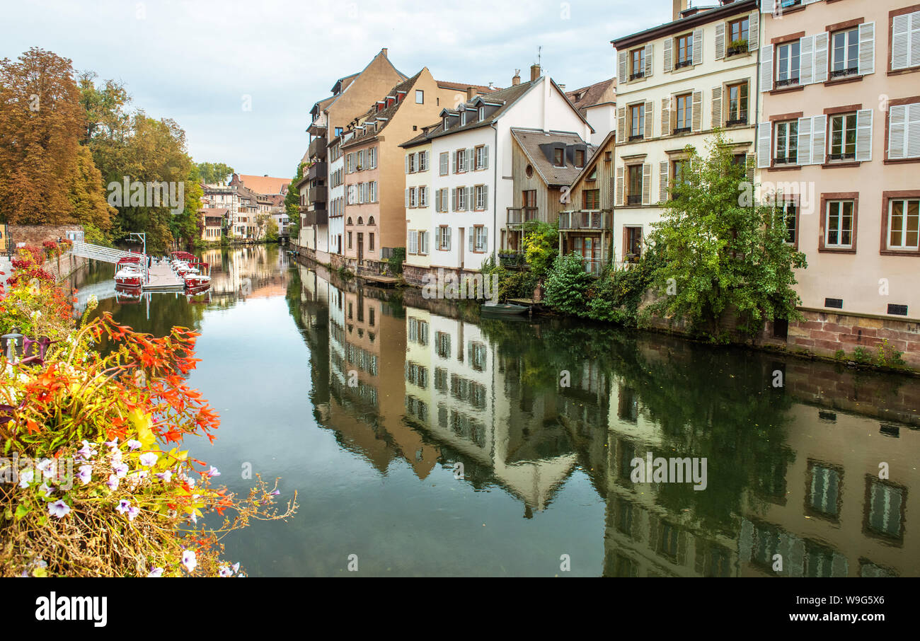 Little France La Petite France , un quartiere storico della città di Strasburgo in Francia orientale Foto Stock