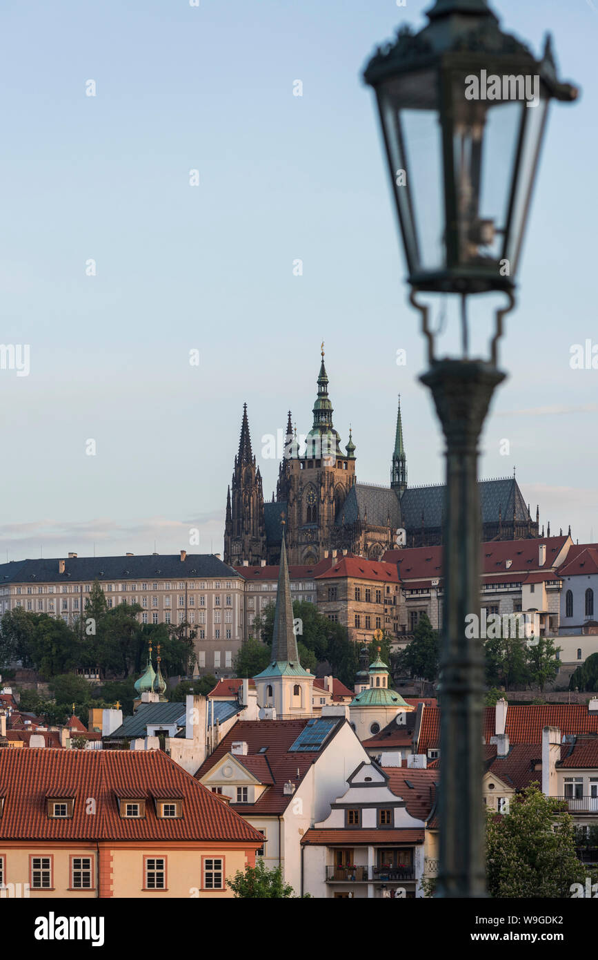Cattedrale di San Vito, Praga, Repubblica Ceca, Europa Foto Stock