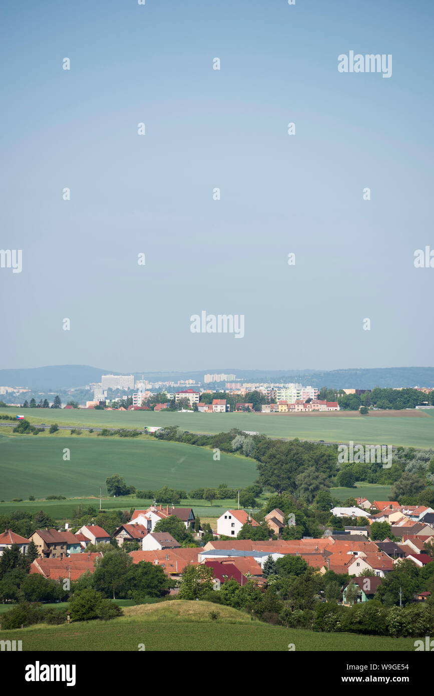 Sito della battaglia di Austerlitz, Repubblica Ceca, Europa Foto Stock