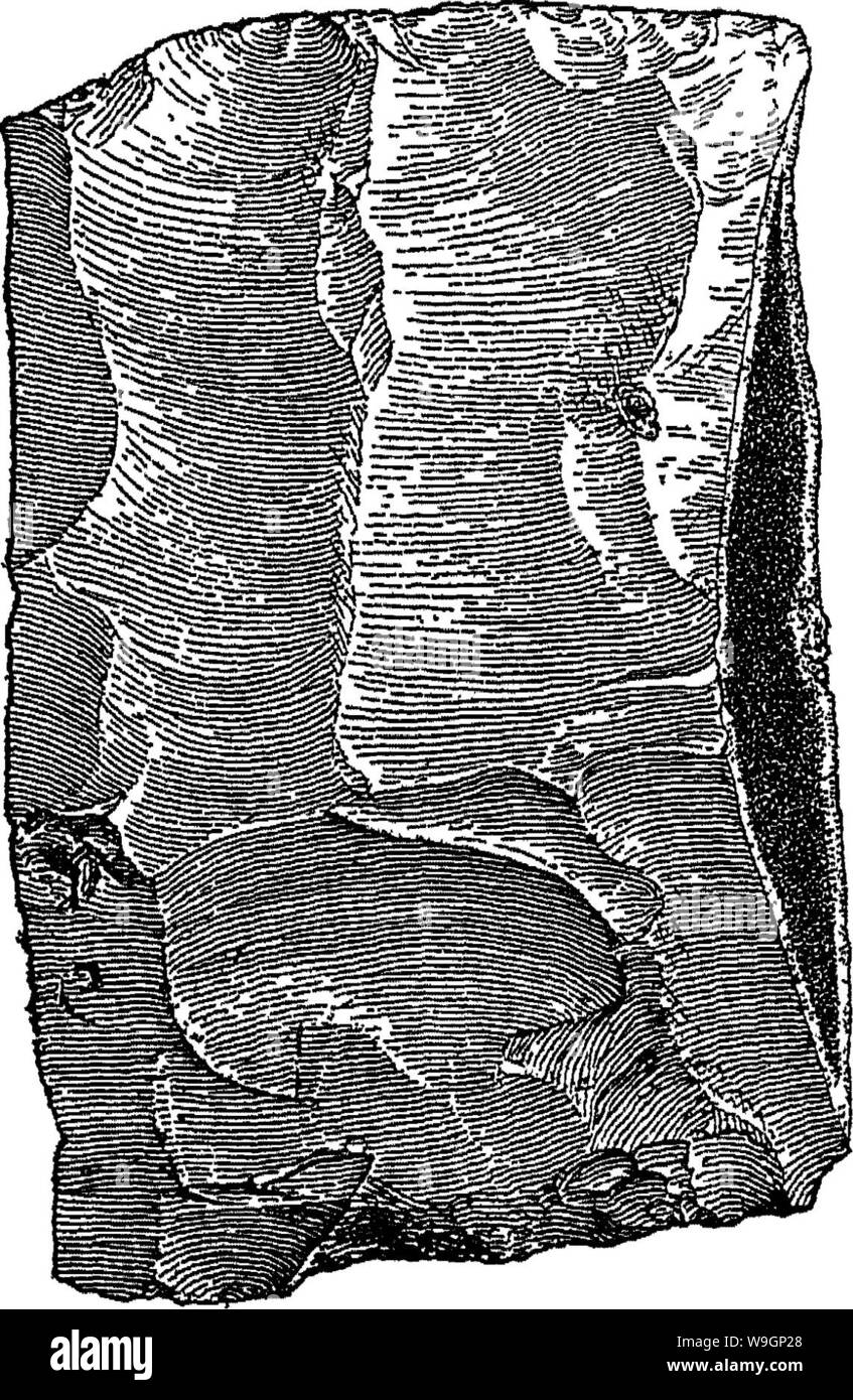 Immagine di archivio da pagina 308 di un trattato sulle rocce, rock-agenti atmosferici Foto Stock