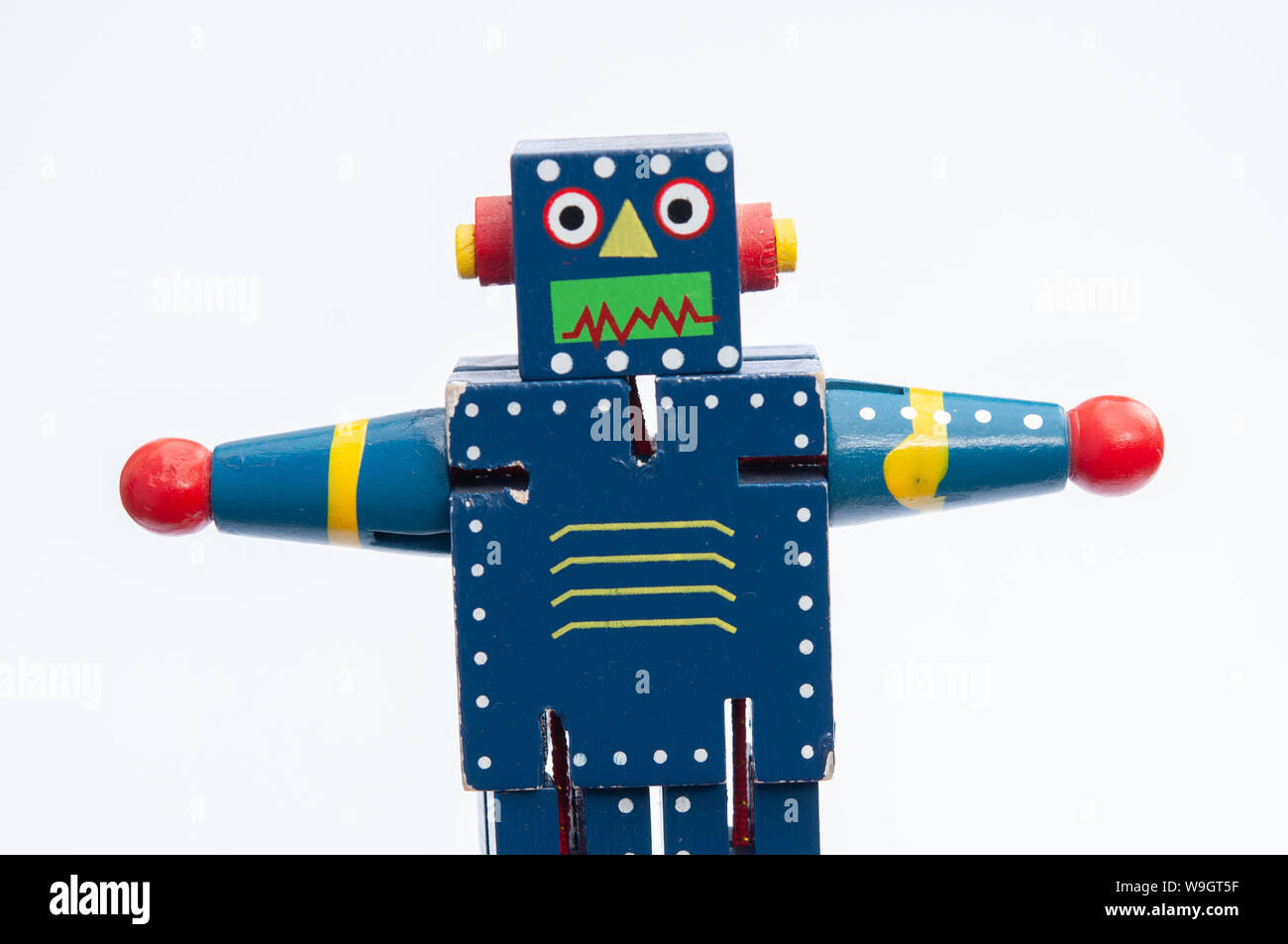 Robot giocattolo Foto Stock