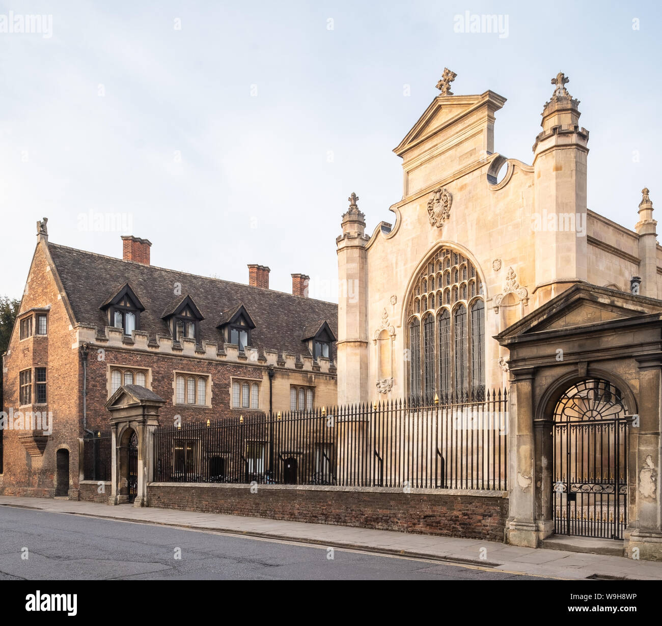 Peterhouse Da Trumpington Street, Cambridge Foto Stock