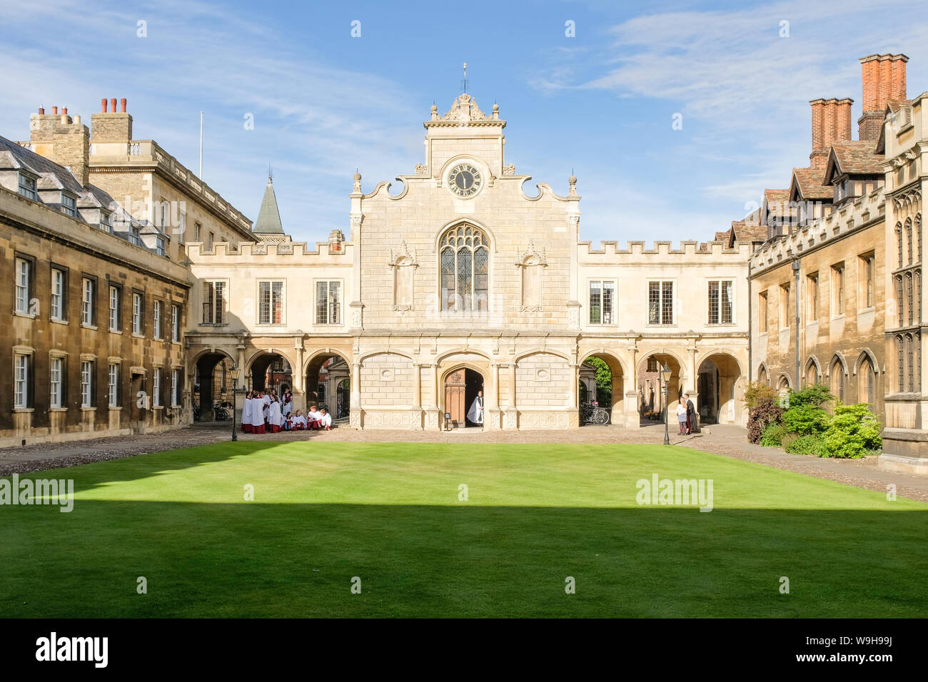 Peterhouse Cappella e coro, Cambridge Foto Stock