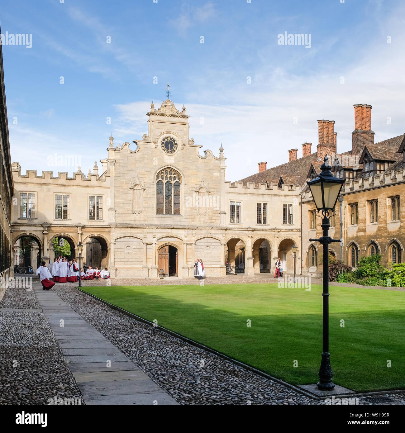 Peterhouse Cappella e coro, Cambridge Foto Stock