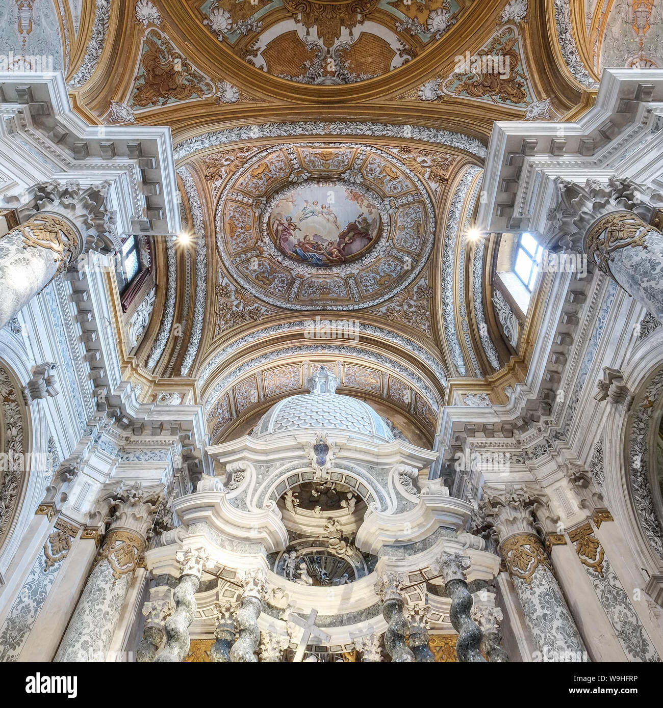 La chiesa di Santa Maria Assunta, noto come 'I Gesuiti', a Venezia Foto Stock