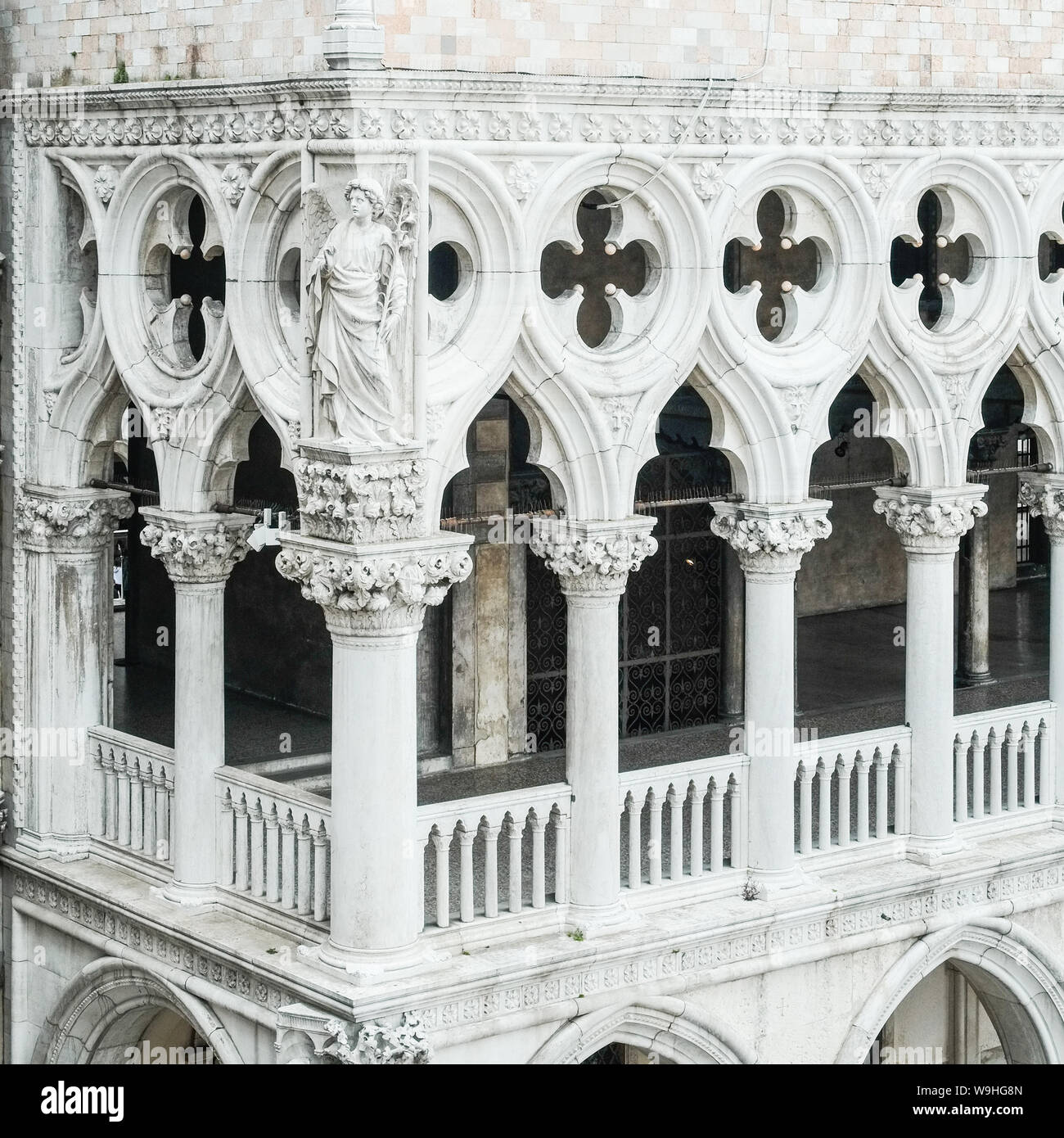Il Palazzo Ducale, il Palazzo del Doge di Venezia Foto Stock