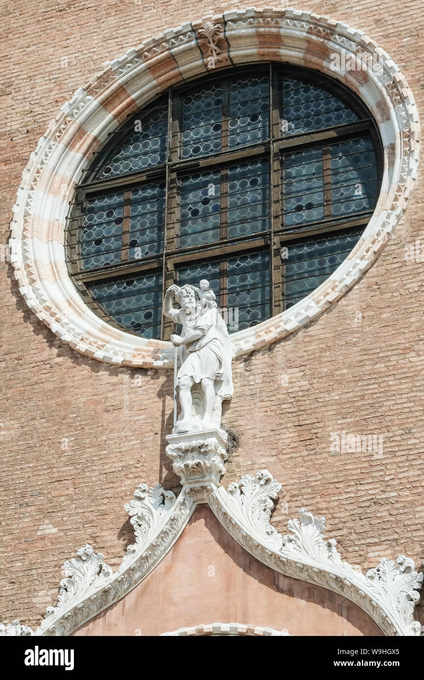 Il santuario della Madonna dell'Orto, Venezia Foto Stock