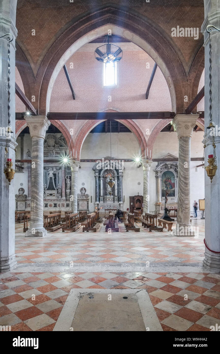 Il santuario della Madonna dell'Orto, Venezia Foto Stock