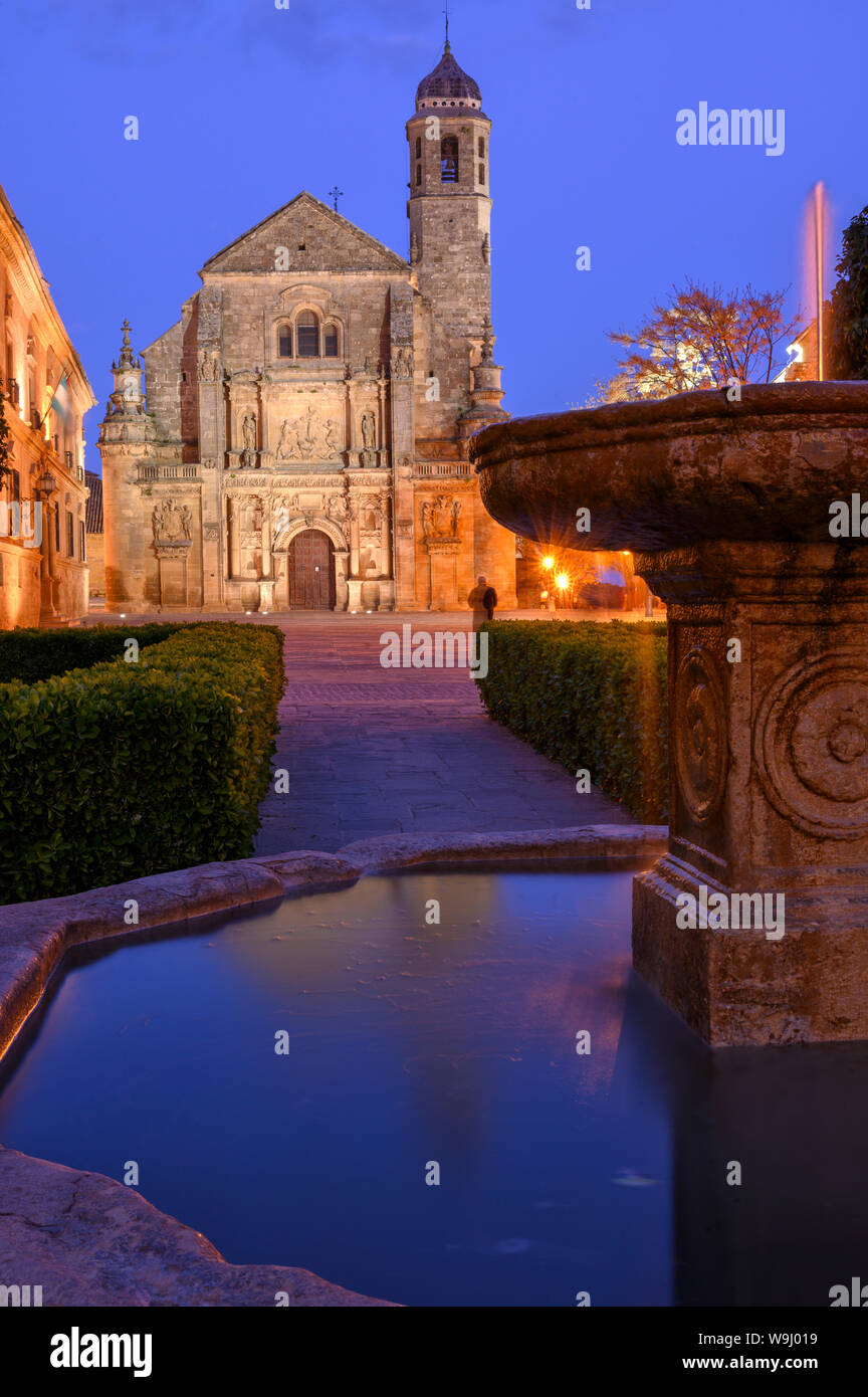 L'Europa, Iberia, Spagna, Spagnolo, Southern, Andalusia, a Ubeda, Plaza Vázquez de Molina, Sacra Capilla del Salvador,, 30074211.Caption locale *** Euro Foto Stock