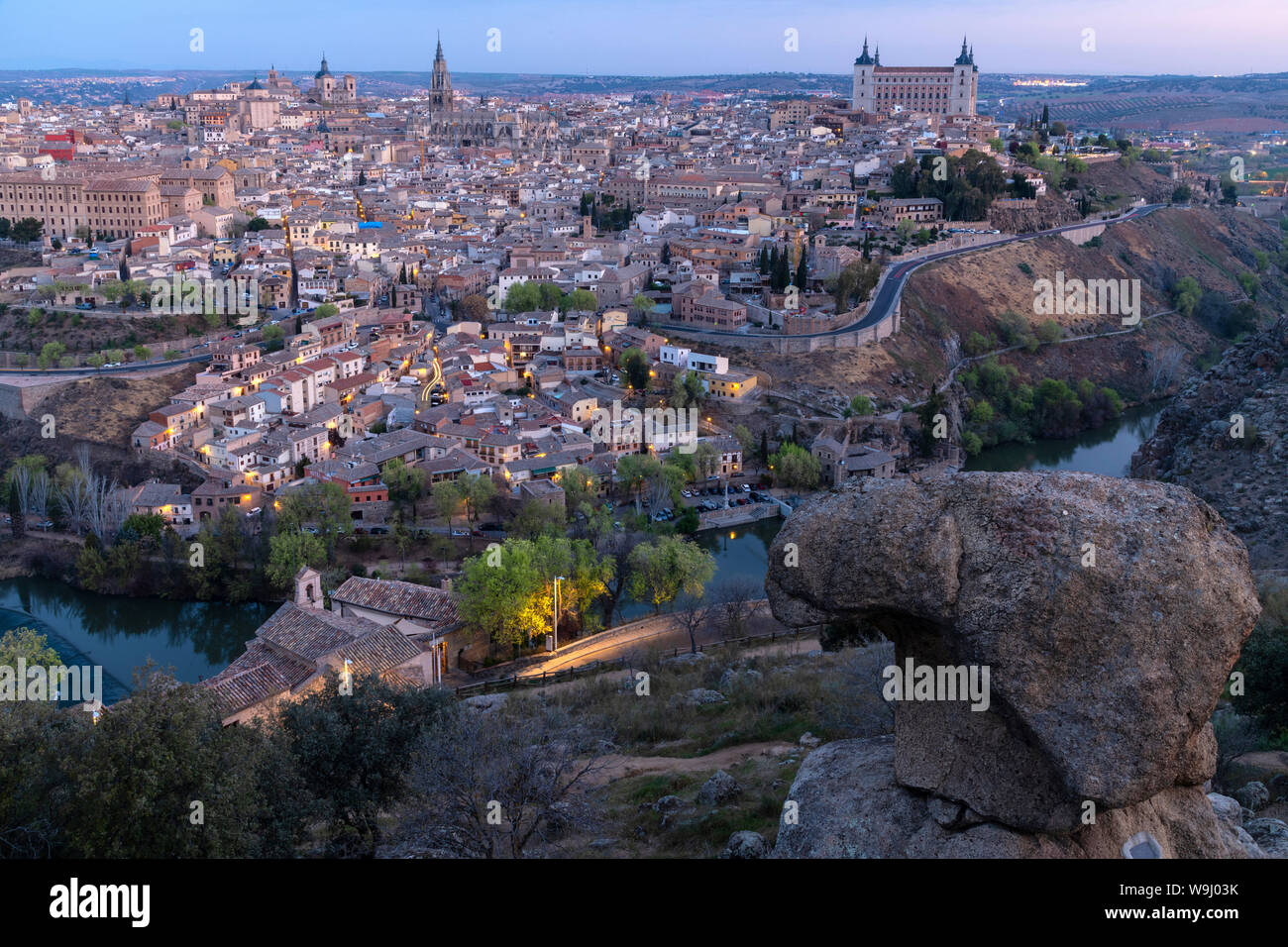 L'Europa, Iberia, Spagna, Castilla-La Mancha , Spagna centrale, Toledo, 30074229.Caption locale *** Europa, Iberia, Spagna, Castilla-La Mancha, centrale Foto Stock