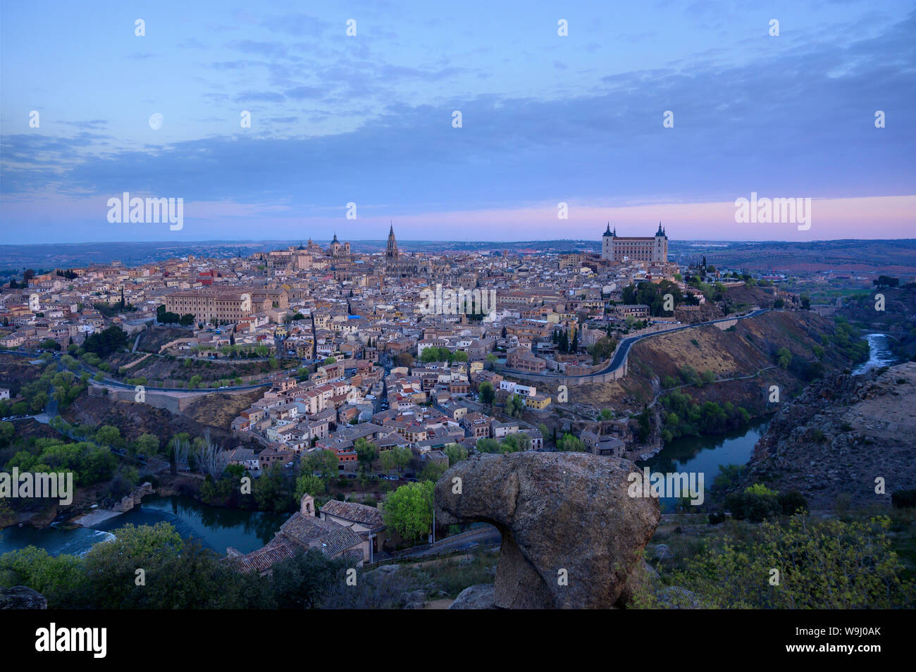 L'Europa, Iberia, Spagna, Castilla-La Mancha , Spagna centrale, Toledo (m), 30074260.Caption locale *** Europa, Iberia, Spagna, Castilla-La Mancha, Cento Foto Stock