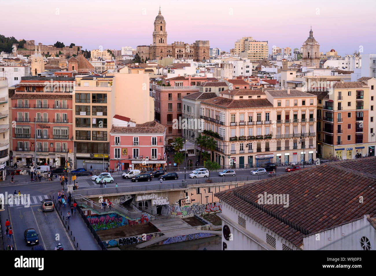 L'Europa, Europeo, Spagna, Spagnolo, Andalusia, Costa del Sol, Malaga, La Manquita , Cattedrale, 30074295.Caption locale *** Europa, Europeo, Spagna, Foto Stock