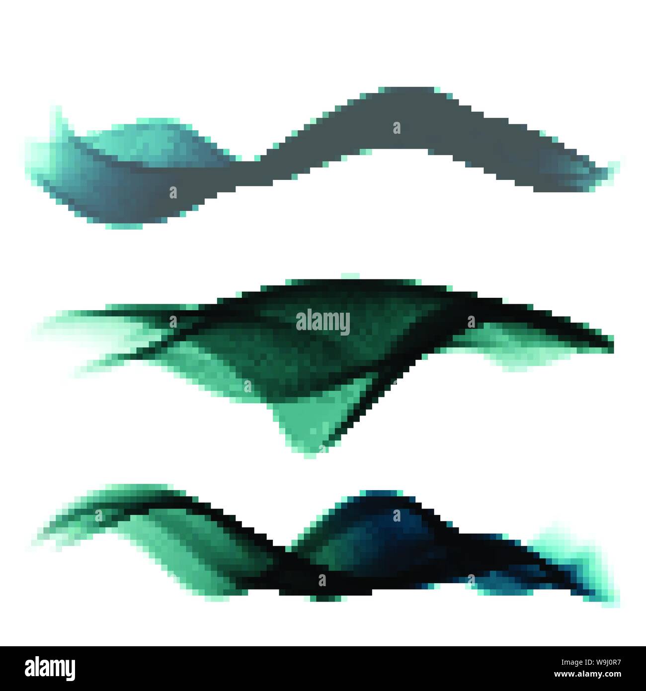 Abstract onda blu Illustrazione Vettoriale