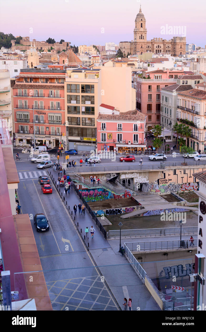 L'Europa, Europeo, Spagna, Spagnolo, Andalusia, Costa del Sol, Malaga, La Manquita , Cattedrale, 30074346.Caption locale *** Europa, Europeo, Spagna, Foto Stock