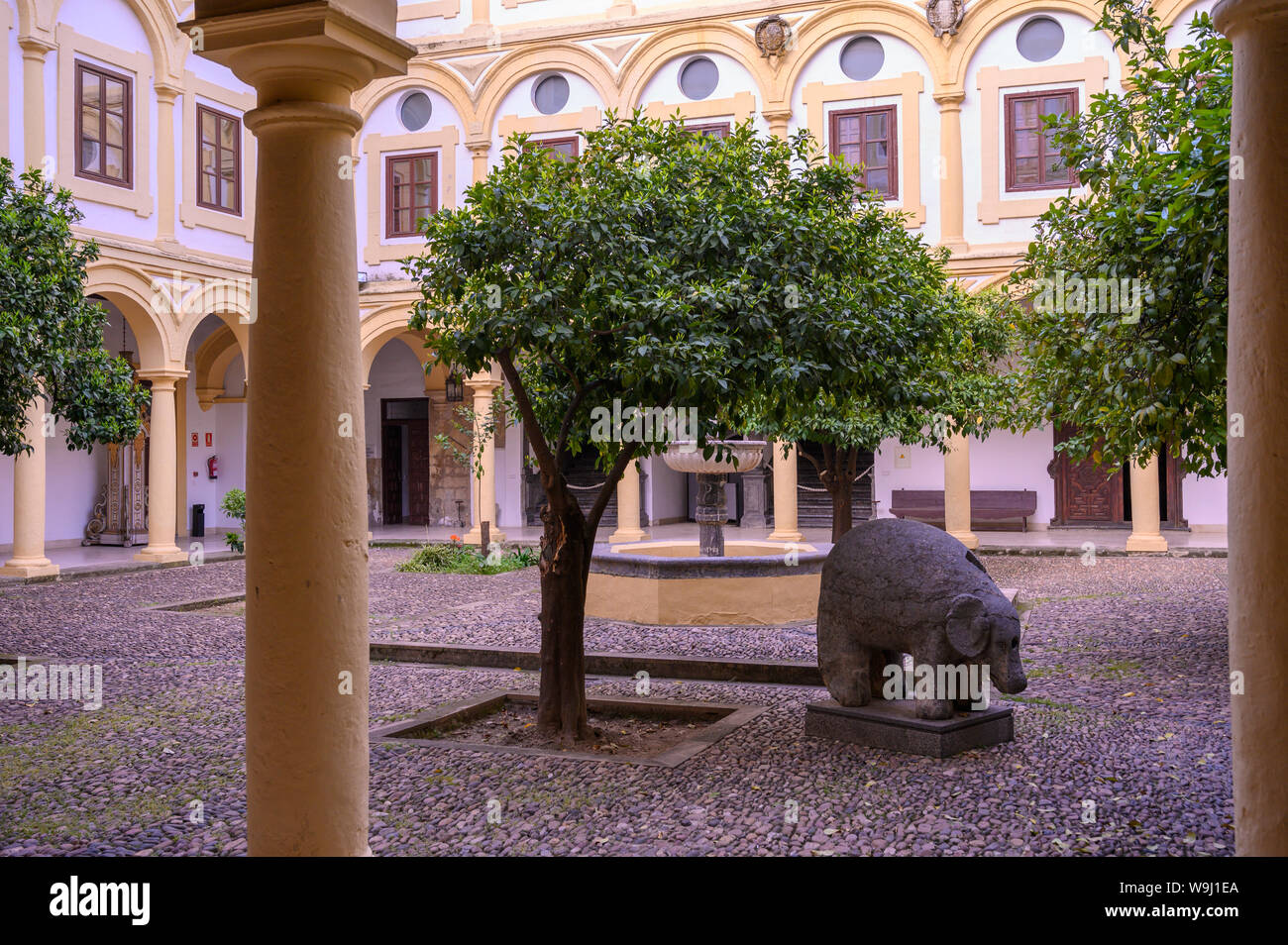 L'Europa, Europeo, Iberia, Andalusia, Cordoba, Cortile, 30074379.Caption locale *** Europa, Europeo, Iberia, Andalusia, Cordoba, c Foto Stock