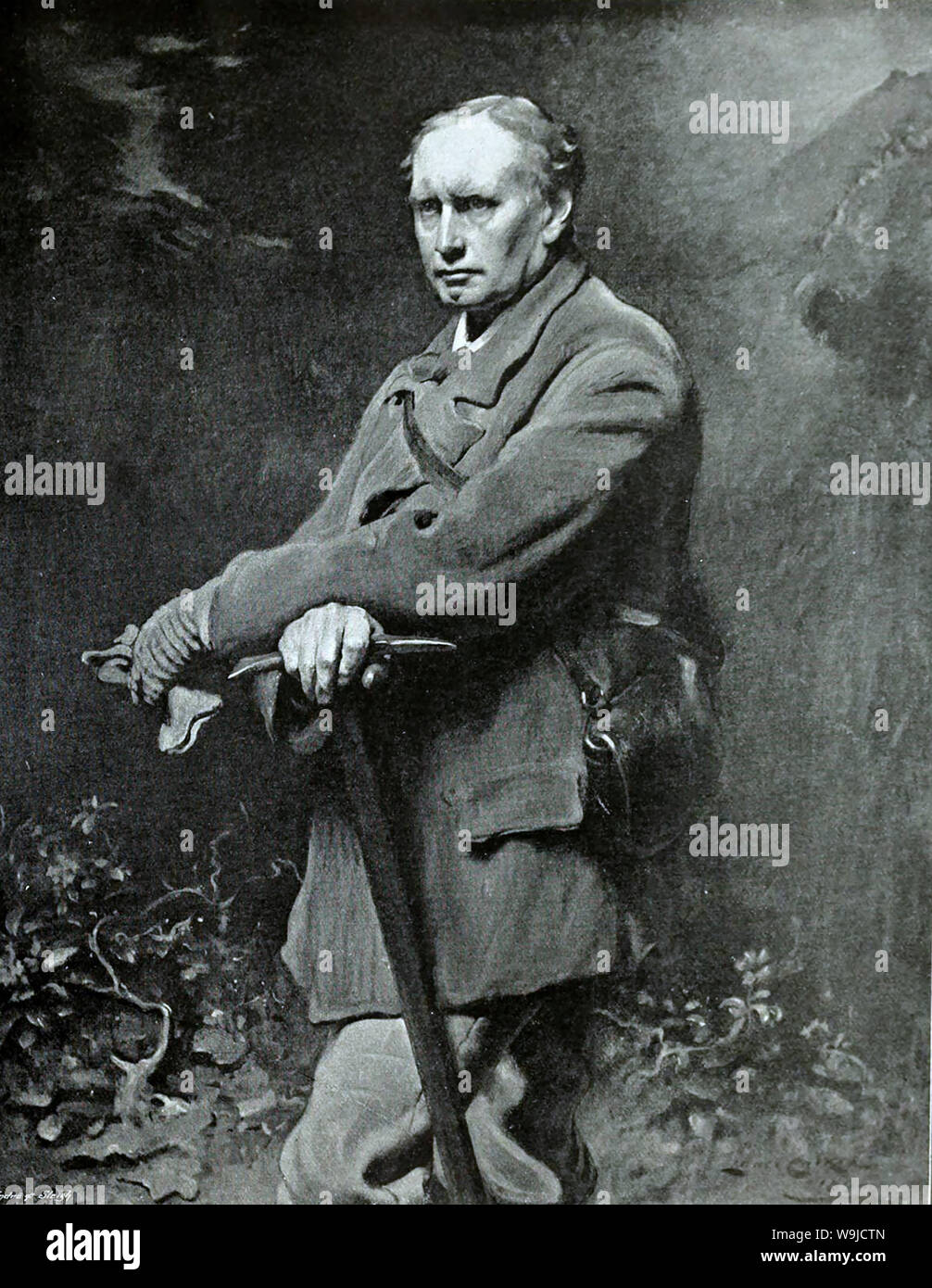EDWARD WHYMPER (1840-1911) alpinista inglese, Foto Stock