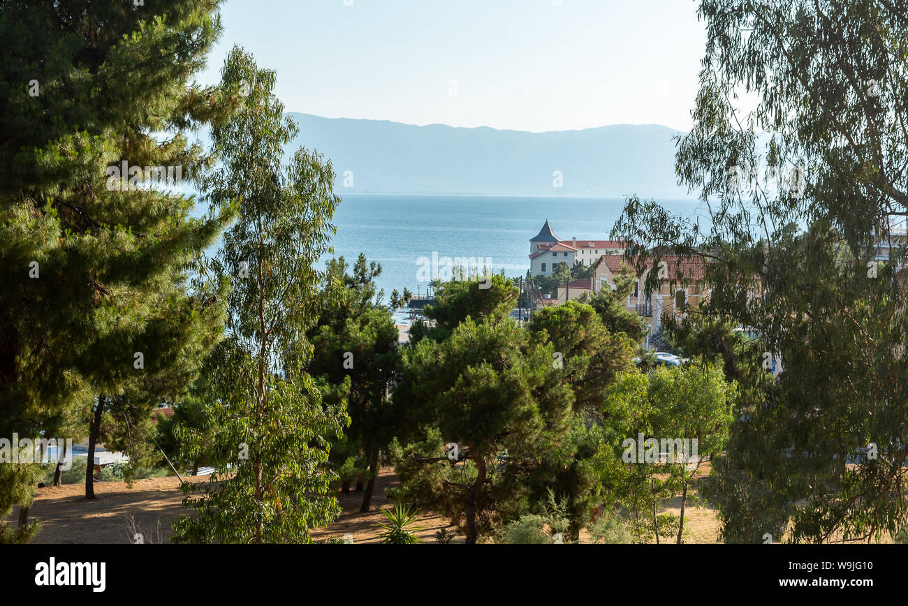 Mansion sulla spiaggia Foto Stock