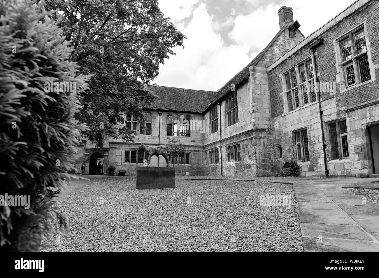 Kings Manor e Principals House nel York Museum Park Foto Stock