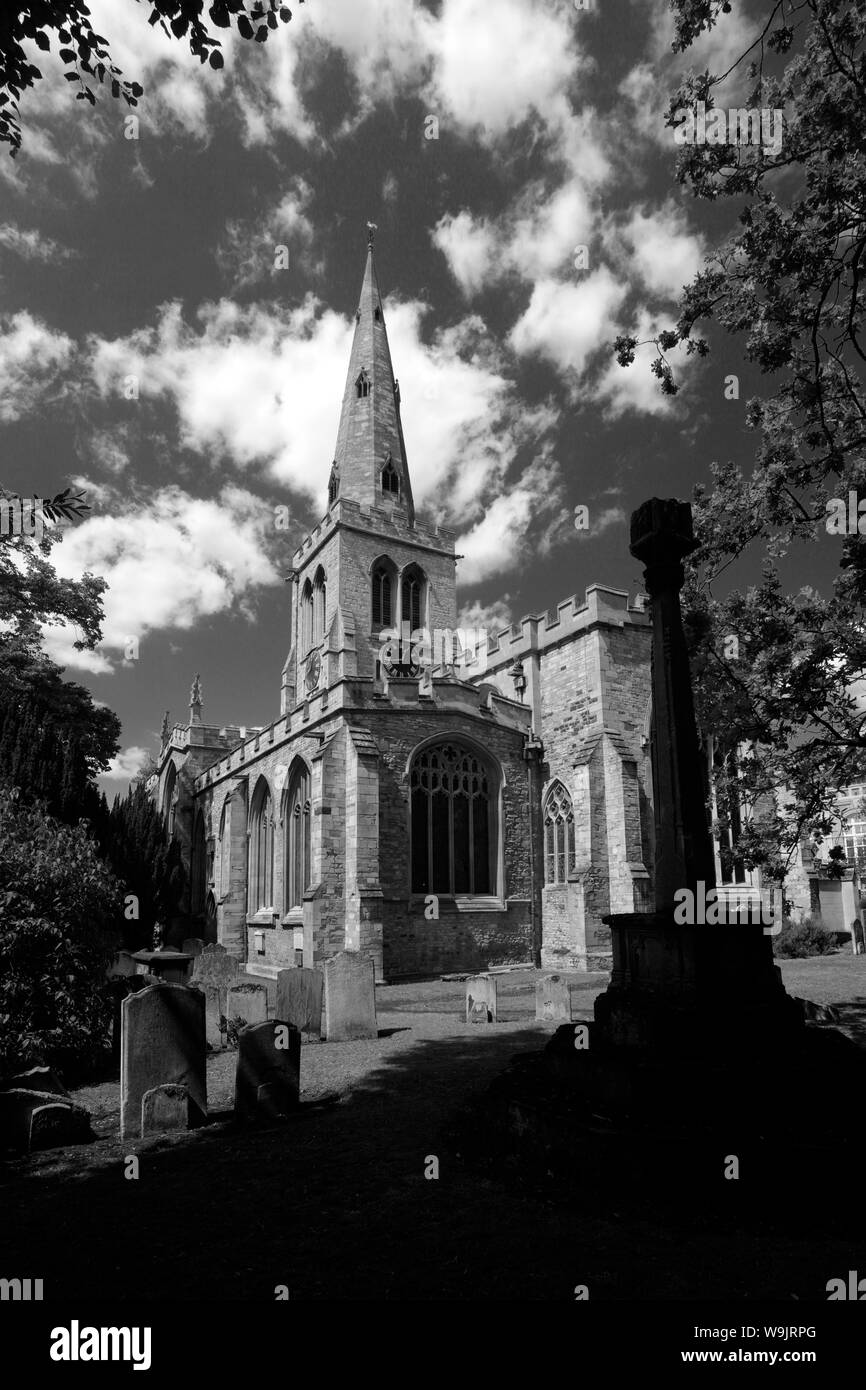 St Pauls chiesa, Bedford town, Bedfordshire, England, Regno Unito Foto Stock