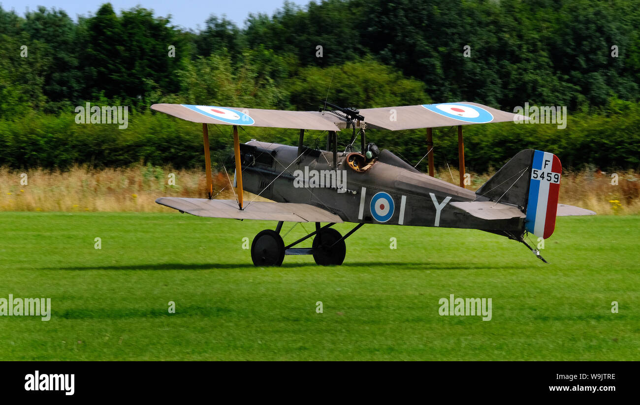 Royal Aircraft Factory SE5a. Replica della British prima worldwar scout degli aerei da caccia. Foto Stock