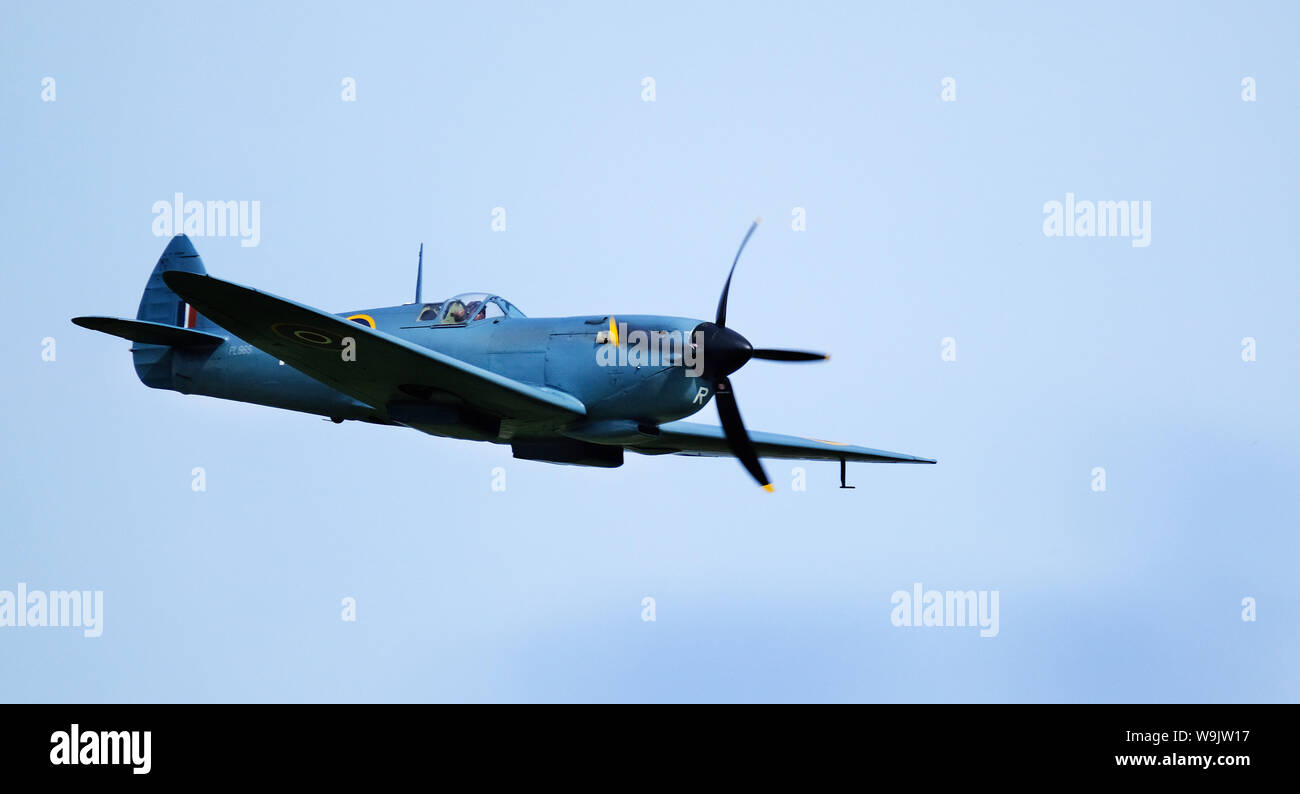 Vickers Supermarine Spitfire PR Mk, X1 Foto Stock