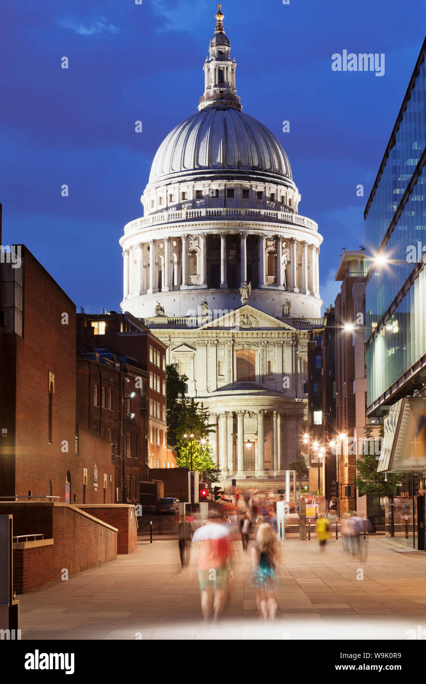 Cattedrale di San Paolo a Londra, Inghilterra, Regno Unito, Europa Foto Stock