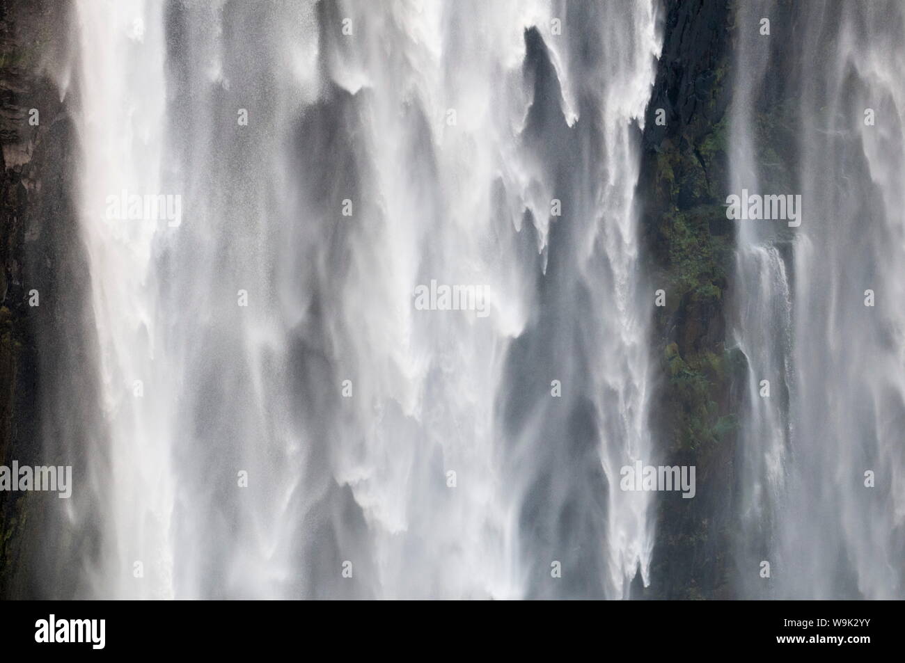 Victoria Falls, Sito Patrimonio Mondiale dell'UNESCO, Zimbabwe Africa Foto Stock