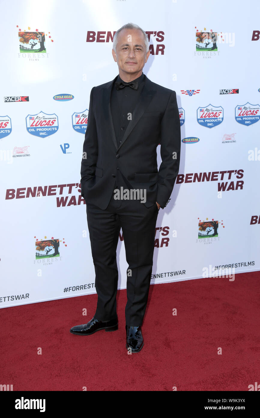 Agosto 13, 2019, Burbank, CA, Stati Uniti d'America: LOS ANGELES - agosto 13: Ali Afshar al ''Bennett Guerra dell'' Los Angeles Premiere al Warner Brothers Studios il 13 agosto 2019 a Burbank, CA (credito Immagine: © Kay Blake/ZUMA filo) Foto Stock