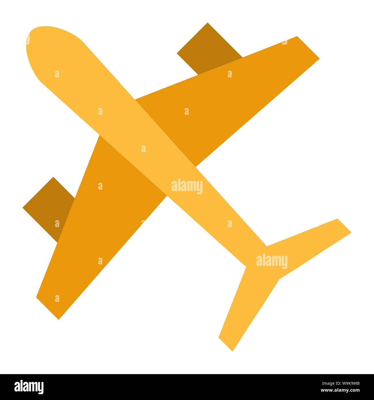 Aereo Aereo icona o illustrazione del logo per il sito web. Uso perfetto per il web, disegno, progettazione, ecc. Foto Stock