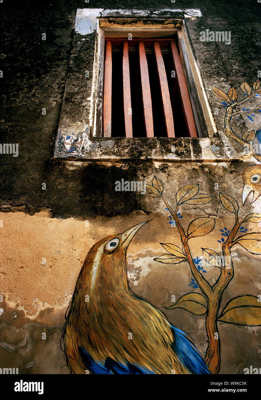 Lhong 1919 cortile cinese architettura in Bangkok in Thailandia nel sud-est asiatico in Estremo Oriente. Creato da Wang Lee family Foto Stock