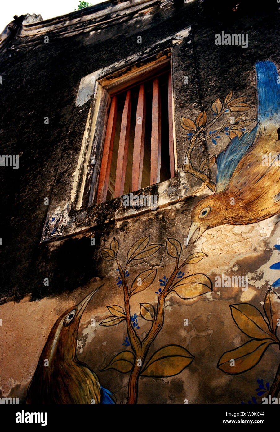 Lhong 1919 cortile cinese architettura in Bangkok in Thailandia nel sud-est asiatico in Estremo Oriente. Creato da Wang Lee family Foto Stock